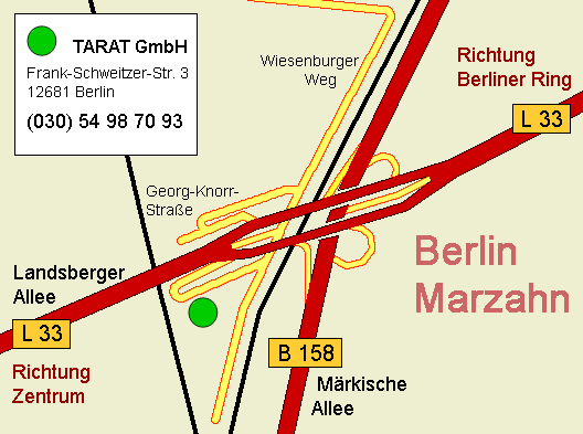 Anfahrtplan